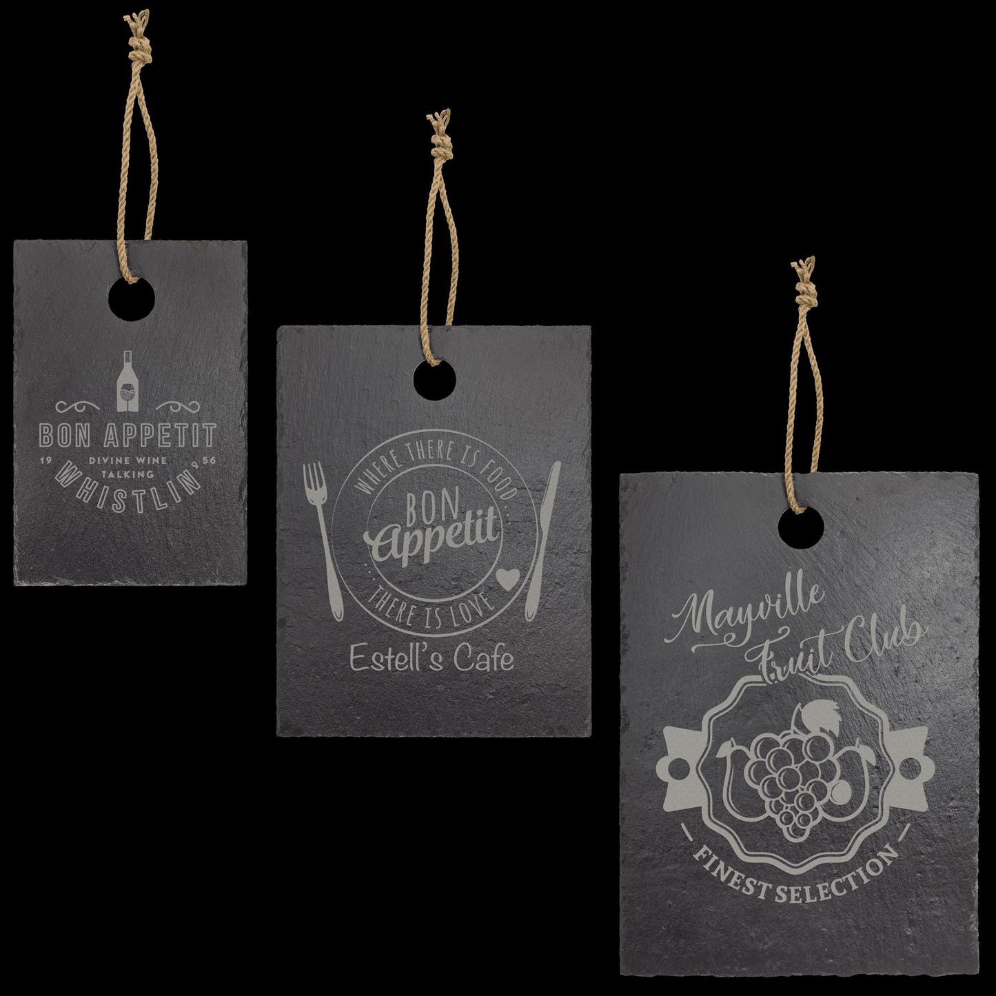 Engraved Cutting Board – “Everything Tastes Better When Grandma Makes It” – Gift for Grandma – Rustic Kitchen Decor – Personalized Board