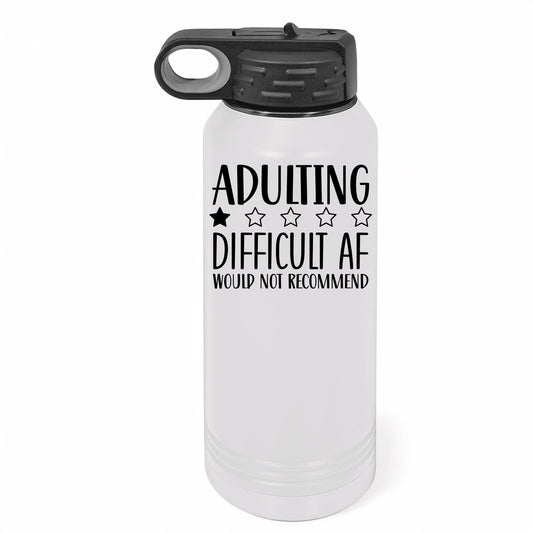 Sarcastic saying engraved tumbler, polar camel tumbler, water bottle tumbler